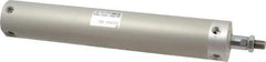 SMC PNEUMATICS - 1-1/2" Bore Double Acting Air Cylinder - 1/8 Port, 7/16-20 Rod Thread, 140 Max psi, 40 to 140°F - Apex Tool & Supply
