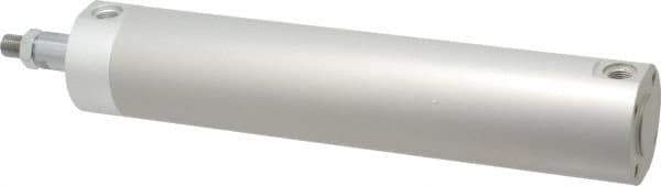 SMC PNEUMATICS - 2" Bore Double Acting Air Cylinder - 1/4 Port, 1/2-20 Rod Thread, 140 Max psi, 40 to 140°F - Apex Tool & Supply