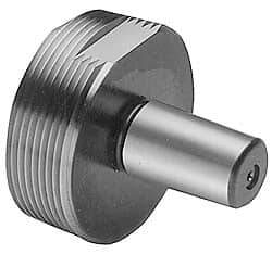 Vermont Gage - 2 - 11-1/2 Single End Tapered Plug Pipe Thread Gage - Handle Size 5, Handle Not Included - Apex Tool & Supply