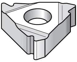 Kennametal - 22ER External Right Hand 5 API Rotary Shoulder Connections Laydown Threading Insert - Grade KC5010, TiAlN Coated Carbide, 12.7mm Inscribed Circle - Apex Tool & Supply
