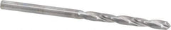 Onsrud - 1/8" 118° Solid Carbide Jobber Drill - Bright Finish, Right Hand Cut, Spiral Flute, Straight Shank, 2-1/4" OAL, Faceted Point - Apex Tool & Supply