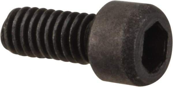 Value Collection - #1-72 UNF Hex Socket Drive, Socket Cap Screw - Alloy Steel, Black Oxide Finish, Fully Threaded, 3/16" Length Under Head - Apex Tool & Supply