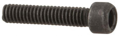 Value Collection - #1-72 UNF Hex Socket Drive, Socket Cap Screw - Alloy Steel, Black Oxide Finish, Fully Threaded, 3/8" Length Under Head - Apex Tool & Supply