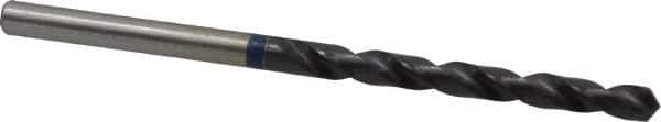 Accupro - #21 120° Cobalt Jobber Drill - TiAlN Finish, Right Hand Cut, Spiral Flute, Straight Shank, 75mm OAL, Split Point - Apex Tool & Supply