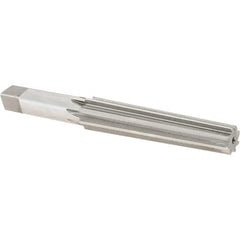 Alvord Polk - 0.57" Small End, 0.744" Large End, Straight Shank, 3-1/2" Flute, 2MT Morse Taper Reamer - Apex Tool & Supply