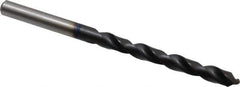 Accupro - Letter I 120° Cobalt Jobber Drill - TiAlN Finish, Right Hand Cut, Spiral Flute, Straight Shank, 109mm OAL, Faceted Point - Apex Tool & Supply