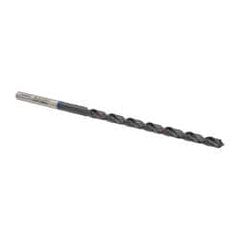 Accupro - #14 118° Spiral Flute Vanadium High Speed Steel Taper Length Drill Bit - Apex Tool & Supply
