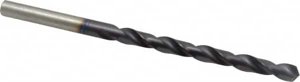 Accupro - 27/64" 118° Spiral Flute Vanadium High Speed Steel Taper Length Drill Bit - Apex Tool & Supply