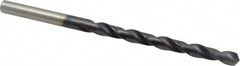 Accupro - 27/64" 118° Spiral Flute Vanadium High Speed Steel Taper Length Drill Bit - Apex Tool & Supply