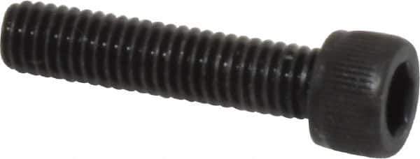 Value Collection - #8-36 UNF Hex Socket Drive, Socket Cap Screw - Alloy Steel, Black Oxide Finish, Fully Threaded, 3/4" Length Under Head - Apex Tool & Supply