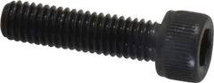 Value Collection - #10-32 UNF Hex Socket Drive, Socket Cap Screw - Alloy Steel, Black Oxide Finish, Fully Threaded, 3/4" Length Under Head - Apex Tool & Supply