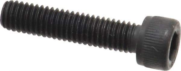 Value Collection - #10-32 UNF Hex Socket Drive, Socket Cap Screw - Alloy Steel, Black Oxide Finish, Fully Threaded, 7/8" Length Under Head - Apex Tool & Supply