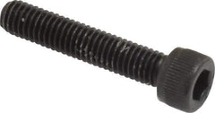 Value Collection - #10-32 UNF Hex Socket Drive, Socket Cap Screw - Alloy Steel, Black Oxide Finish, Fully Threaded, 1" Length Under Head - Apex Tool & Supply