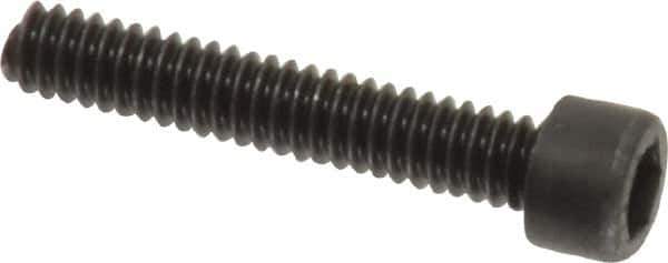 Value Collection - #2-56 UNC Hex Socket Drive, Socket Cap Screw - Alloy Steel, Black Oxide Finish, Fully Threaded, 1/2" Length Under Head - Apex Tool & Supply