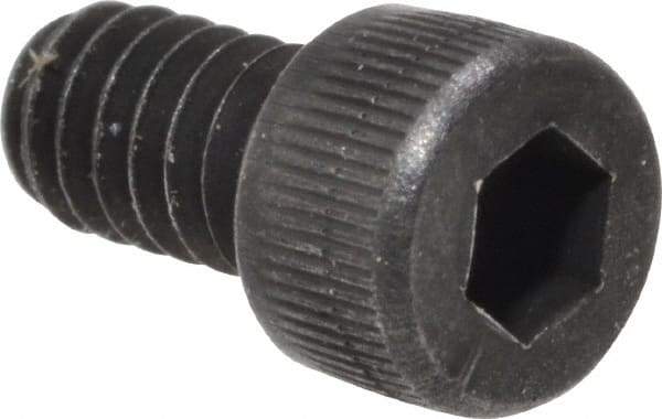 Value Collection - #3-48 UNC Hex Socket Drive, Socket Cap Screw - Alloy Steel, Black Oxide Finish, Fully Threaded, 3/16" Length Under Head - Apex Tool & Supply