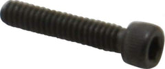 Value Collection - #3-48 UNC Hex Socket Drive, Socket Cap Screw - Alloy Steel, Black Oxide Finish, Fully Threaded, 1/2" Length Under Head - Apex Tool & Supply