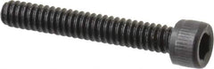 Value Collection - #4-40 UNC Hex Socket Drive, Socket Cap Screw - Alloy Steel, Black Oxide Finish, Fully Threaded, 3/4" Length Under Head - Apex Tool & Supply