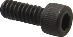 Value Collection - #6-32 UNC Hex Socket Drive, Socket Cap Screw - Alloy Steel, Black Oxide Finish, Fully Threaded, 3/8" Length Under Head - Apex Tool & Supply