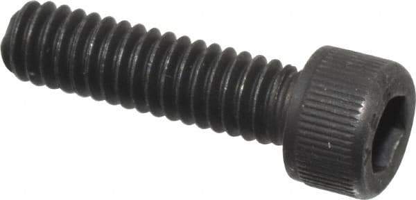 Value Collection - #8-32 UNC Hex Socket Drive, Socket Cap Screw - Alloy Steel, Black Oxide Finish, Fully Threaded, 5/8" Length Under Head - Apex Tool & Supply