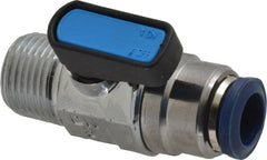 Aignep USA - 3/8" Pipe, 3/8 Thread, Full Port, Brass Standard Ball Valve - Apex Tool & Supply