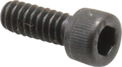 Value Collection - #10-24 UNC Hex Socket Drive, Socket Cap Screw - Alloy Steel, Black Oxide Finish, Fully Threaded, 1/2" Length Under Head - Apex Tool & Supply