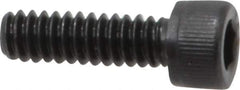 Value Collection - #10-24 UNC Hex Socket Drive, Socket Cap Screw - Alloy Steel, Black Oxide Finish, Fully Threaded, 5/8" Length Under Head - Apex Tool & Supply