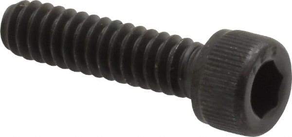 Value Collection - #10-24 UNC Hex Socket Drive, Socket Cap Screw - Alloy Steel, Black Oxide Finish, Fully Threaded, 3/4" Length Under Head - Apex Tool & Supply