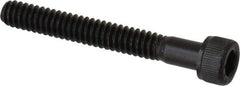 Value Collection - #10-24 UNC Hex Socket Drive, Socket Cap Screw - Alloy Steel, Black Oxide Finish, Partially Threaded, 1-1/2" Length Under Head - Apex Tool & Supply