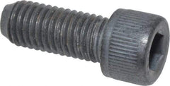 Value Collection - 1/4-28 UNF Hex Socket Drive, Socket Cap Screw - Alloy Steel, Black Oxide Finish, Fully Threaded, 5/8" Length Under Head - Apex Tool & Supply
