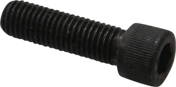 Value Collection - 1/4-28 UNF Hex Socket Drive, Socket Cap Screw - Alloy Steel, Black Oxide Finish, Fully Threaded, 7/8" Length Under Head - Apex Tool & Supply