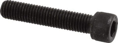 Value Collection - 1/4-28 UNF Hex Socket Drive, Socket Cap Screw - Alloy Steel, Black Oxide Finish, Fully Threaded, 1-1/4" Length Under Head - Apex Tool & Supply