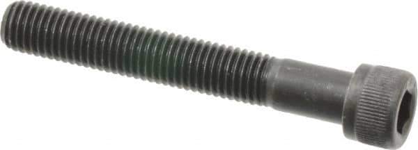 Value Collection - 1/4-28 UNF Hex Socket Drive, Socket Cap Screw - Alloy Steel, Black Oxide Finish, Partially Threaded, 1-3/4" Length Under Head - Apex Tool & Supply