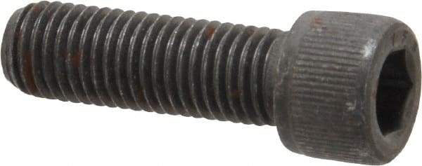 Value Collection - 5/16-24 UNF Hex Socket Drive, Socket Cap Screw - Alloy Steel, Black Oxide Finish, Fully Threaded, 1" Length Under Head - Apex Tool & Supply