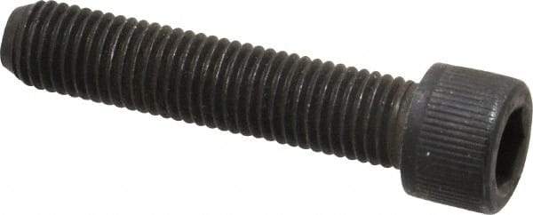 Value Collection - 5/16-24 UNF Hex Socket Drive, Socket Cap Screw - Alloy Steel, Black Oxide Finish, Fully Threaded, 1-1/2" Length Under Head - Apex Tool & Supply
