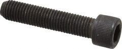 Value Collection - 5/16-24 UNF Hex Socket Drive, Socket Cap Screw - Alloy Steel, Black Oxide Finish, Fully Threaded, 1-1/2" Length Under Head - Apex Tool & Supply