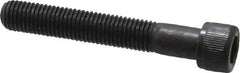 Value Collection - 5/16-24 UNF Hex Socket Drive, Socket Cap Screw - Alloy Steel, Black Oxide Finish, Partially Threaded, 2" Length Under Head - Apex Tool & Supply
