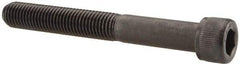 Value Collection - 5/16-24 UNF Hex Socket Drive, Socket Cap Screw - Alloy Steel, Black Oxide Finish, Partially Threaded, 2-1/2" Length Under Head - Apex Tool & Supply