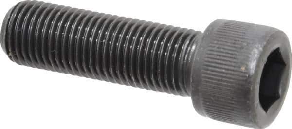 Value Collection - 3/8-24 UNF Hex Socket Drive, Socket Cap Screw - Alloy Steel, Black Oxide Finish, Fully Threaded, 1-1/4" Length Under Head - Apex Tool & Supply