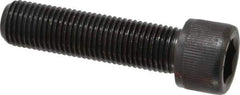 Value Collection - 3/8-24 UNF Hex Socket Drive, Socket Cap Screw - Alloy Steel, Black Oxide Finish, Fully Threaded, 1-1/2" Length Under Head - Apex Tool & Supply