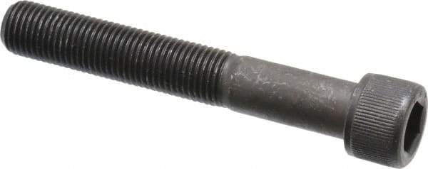Value Collection - 3/8-24 UNF Hex Socket Drive, Socket Cap Screw - Alloy Steel, Black Oxide Finish, Partially Threaded, 2-1/2" Length Under Head - Apex Tool & Supply