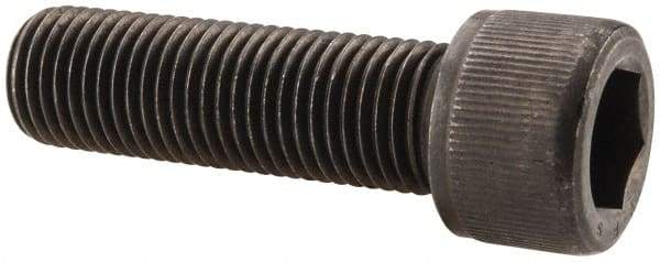 Value Collection - 7/16-20 UNF Hex Socket Drive, Socket Cap Screw - Alloy Steel, Black Oxide Finish, Fully Threaded, 1-1/2" Length Under Head - Apex Tool & Supply