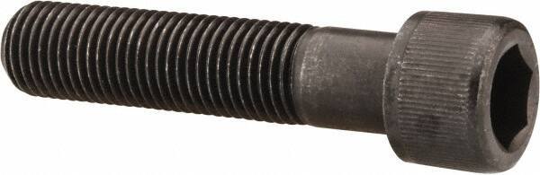 Value Collection - 7/16-20 UNF Hex Socket Drive, Socket Cap Screw - Alloy Steel, Black Oxide Finish, Partially Threaded, 2" Length Under Head - Apex Tool & Supply