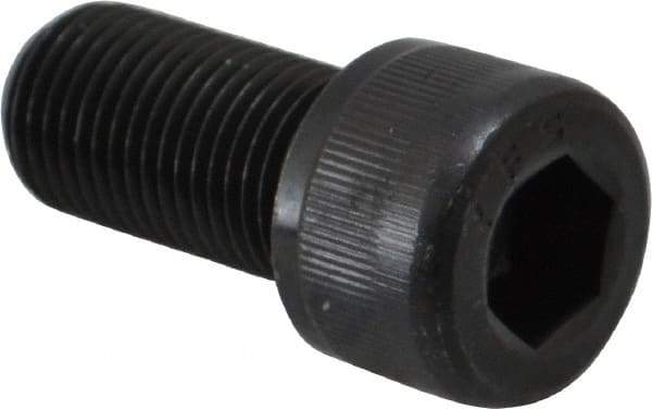 Value Collection - 1/2-20 UNF Hex Socket Drive, Socket Cap Screw - Alloy Steel, Black Oxide Finish, Fully Threaded, 1" Length Under Head - Apex Tool & Supply