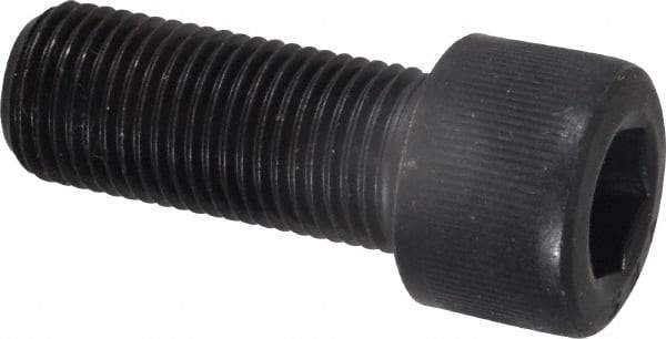 Value Collection - 1/2-20 UNF Hex Socket Drive, Socket Cap Screw - Alloy Steel, Black Oxide Finish, Fully Threaded, 1-1/4" Length Under Head - Apex Tool & Supply