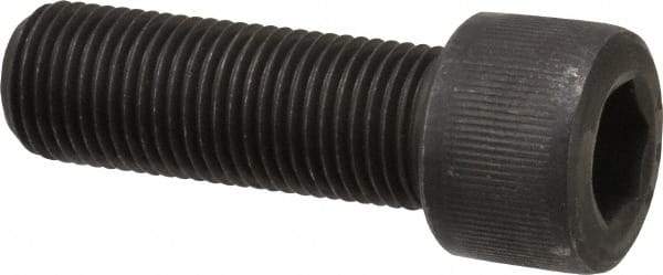 Value Collection - 1/2-20 UNF Hex Socket Drive, Socket Cap Screw - Alloy Steel, Black Oxide Finish, Fully Threaded, 1-1/2" Length Under Head - Apex Tool & Supply