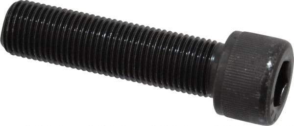 Value Collection - 1/2-20 UNF Hex Socket Drive, Socket Cap Screw - Alloy Steel, Black Oxide Finish, Fully Threaded, 2" Length Under Head - Apex Tool & Supply