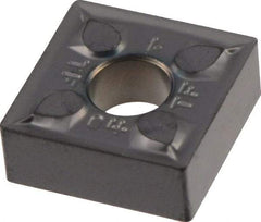 Iscar - SNMG431 TF Grade IC907 Carbide Turning Insert - TiAlN Finish, 90° Square, 1/2" Inscr Circle, 3/16" Thick, 1/64" Corner Radius - Apex Tool & Supply