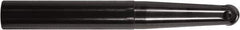 Millstar - 25mm Cut Diam, 225mm Max Depth of Cut, 32mm Shank Diam, 250mm OAL, Indexable Ball Nose End Mill - Straight Shank, SFTA Toolholder, MB, MBT, RBT Insert - Apex Tool & Supply