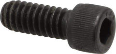 Value Collection - 1/4-20 UNC Hex Socket Drive, Socket Cap Screw - Alloy Steel, Black Oxide Finish, Fully Threaded, 5/8" Length Under Head - Apex Tool & Supply