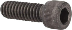 Value Collection - 1/4-20 UNC Hex Socket Drive, Socket Cap Screw - Alloy Steel, Black Oxide Finish, Fully Threaded, 3/4" Length Under Head - Apex Tool & Supply